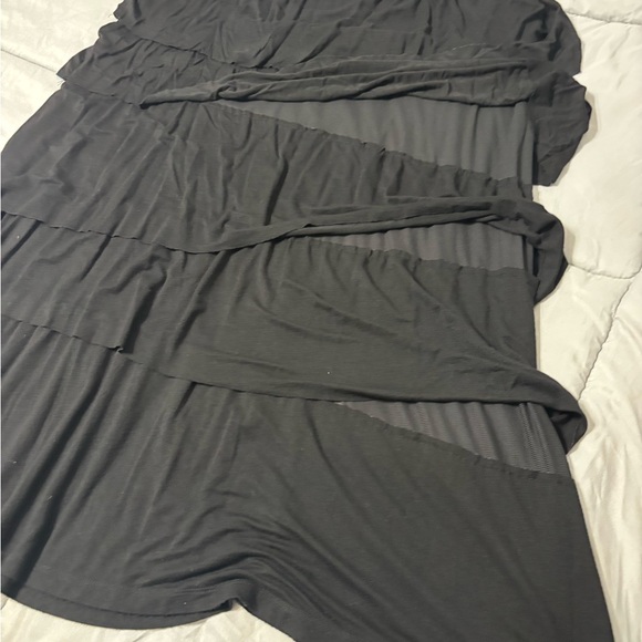 Sharon Young Black Maxi Tiered Skirt - Picture 3 of 4